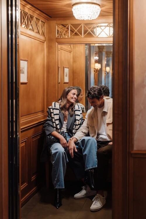 Foto de las zonas nobles de Grand Hotel Les Trois Rois