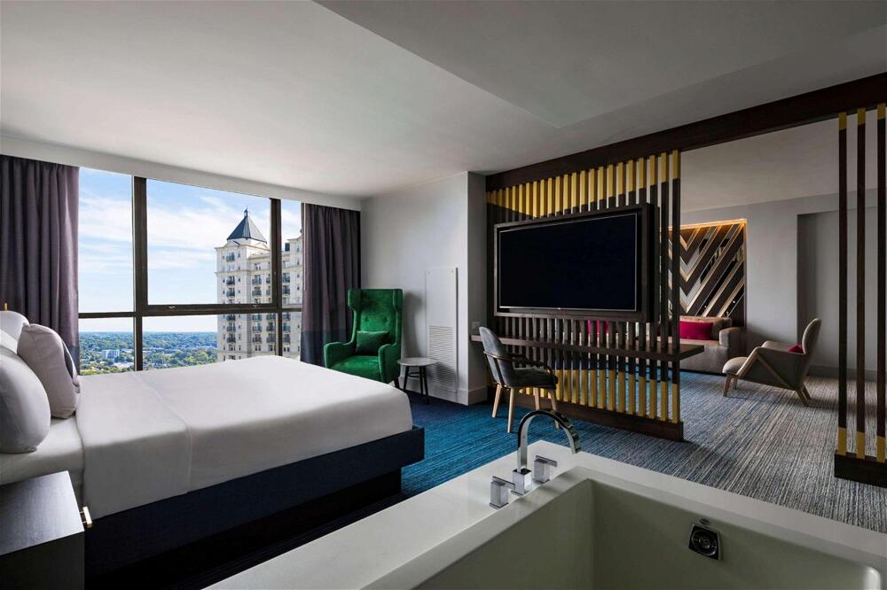 Foto del baño de Hotel The Starling Atlanta Midtown, Curio Collection by Hilton