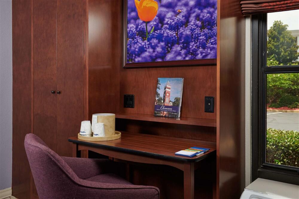 Foto de una habitación de Hotel Hampton Inn Clemson