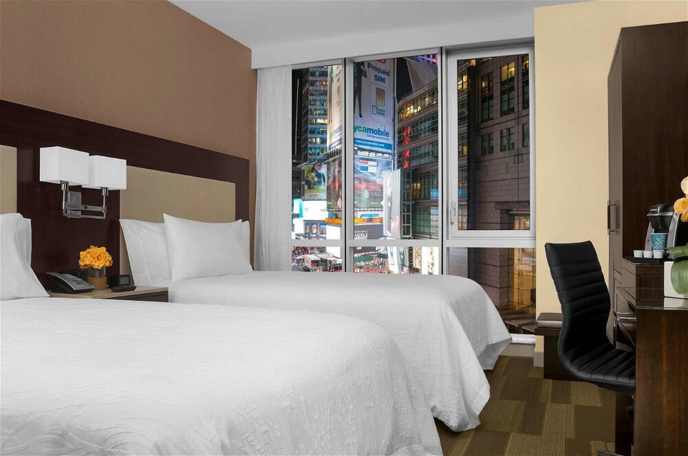 Foto de una habitación de Hotel Hilton Garden Inn Times Square Central