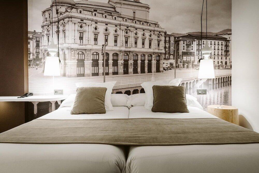 Foto de una habitación de Hotel Abando
