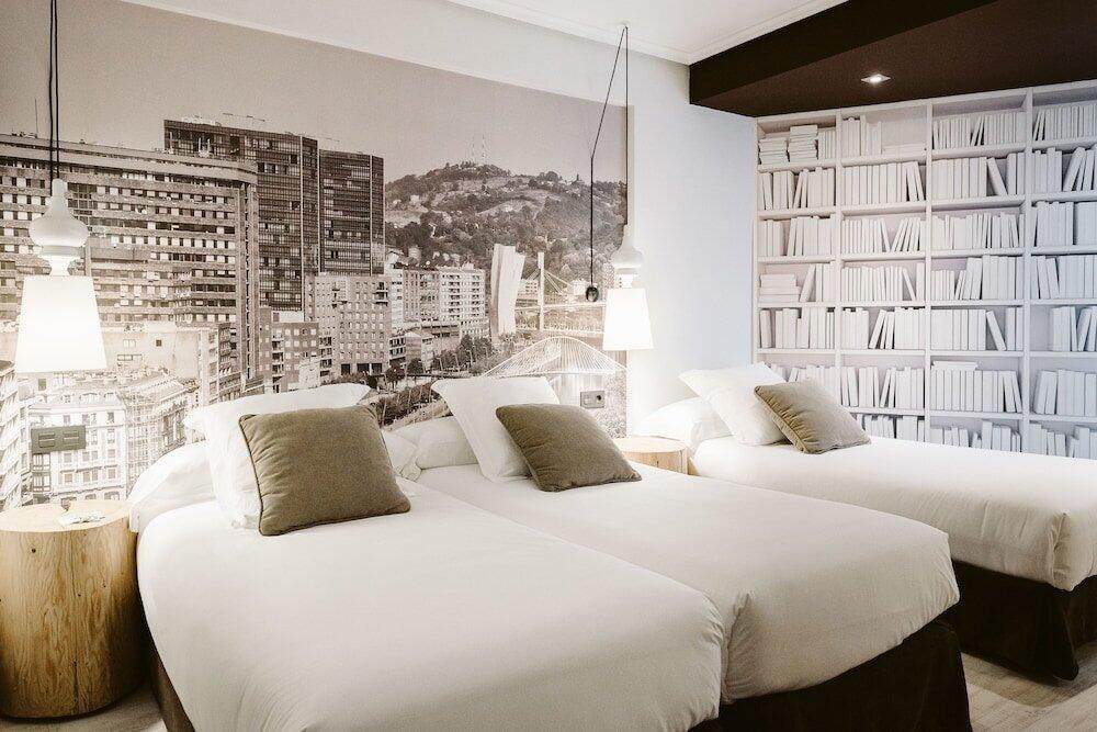 Foto de una habitación de Hotel Abando