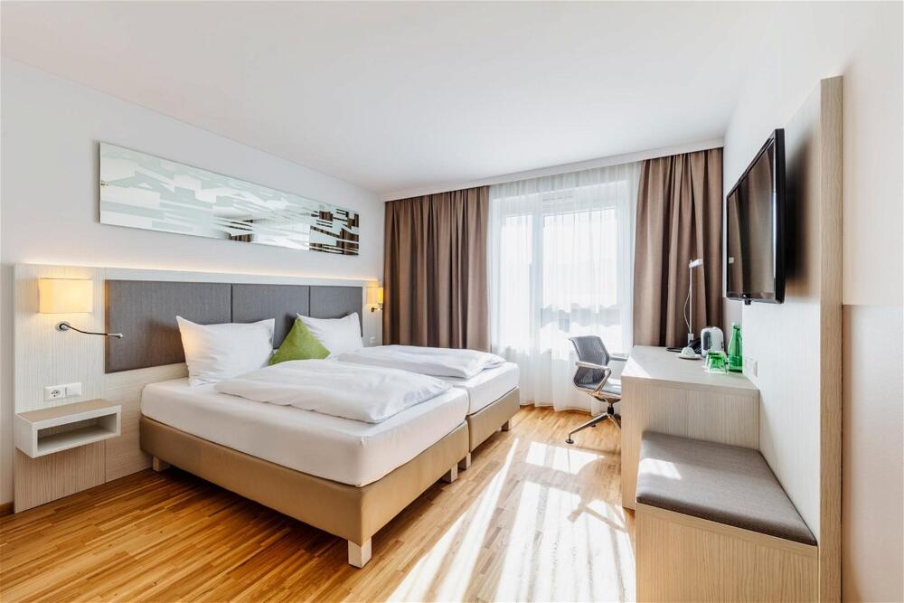 Foto de una habitación de Hotel Zeitgeist Vienna Hauptbahnhof
