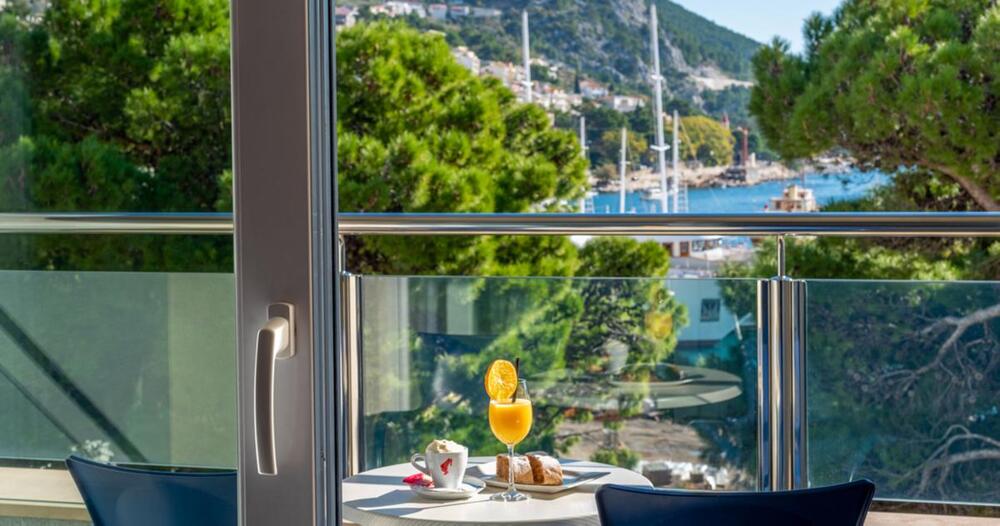 Foto de una habitación de Hotel Plaza Omis