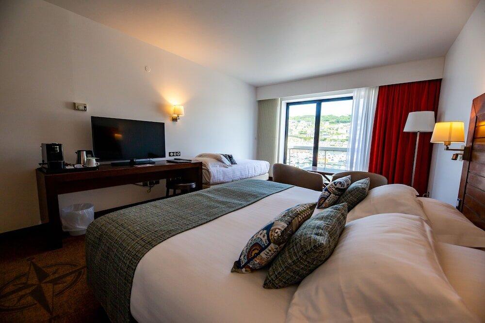 Foto de una habitación de Hotel Le Grand Pavois