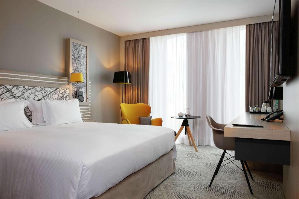 Foto de una habitación de Hotel Hilton Garden Inn Bordeaux Centre
