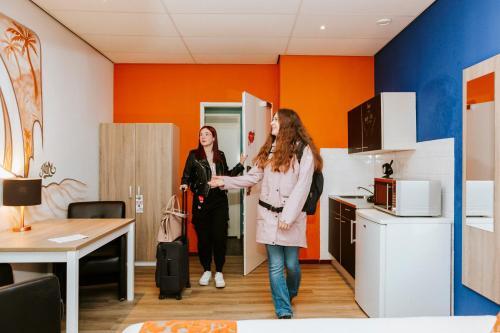 Foto de una habitación de Amsterdam Teleport Hotel