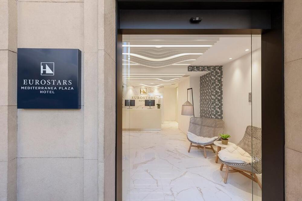 Foto del exterior de Hotel Eurostars Mediterranea Plaza