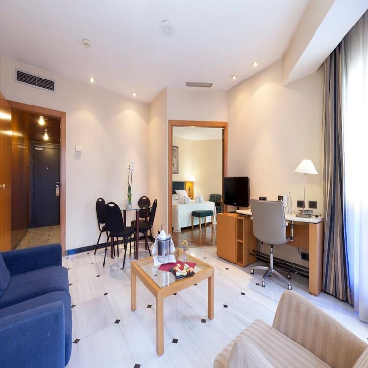 Foto de una habitación de Hotel URH Ciutat de Mataró