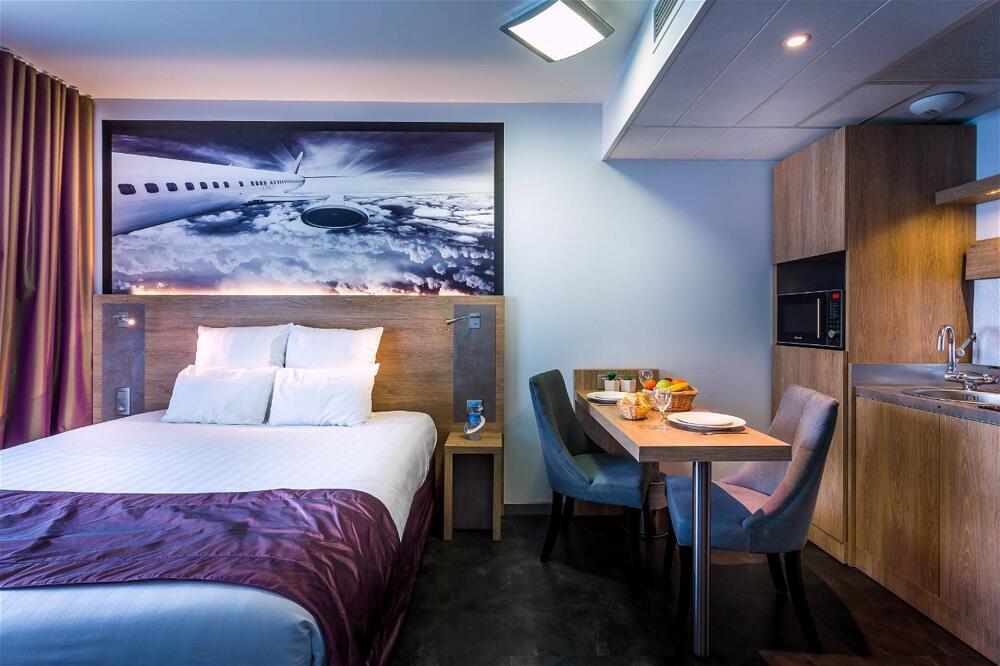 Foto de una habitación de Kyriad Prestige Saint Nazaire