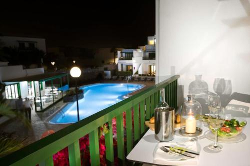 Foto de una habitación de Apartamentos El Guarapo
