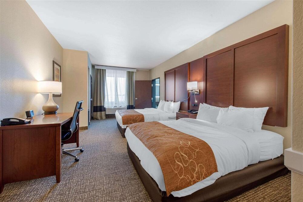 Foto de una habitación de Hotel Comfort Suites Denver International Airport