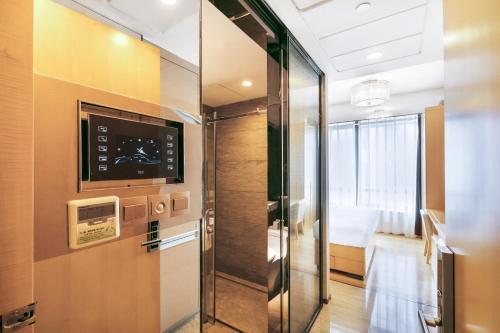 Foto de una habitación de Guangzhou Vaperse Hotel Zhujiang NewTown