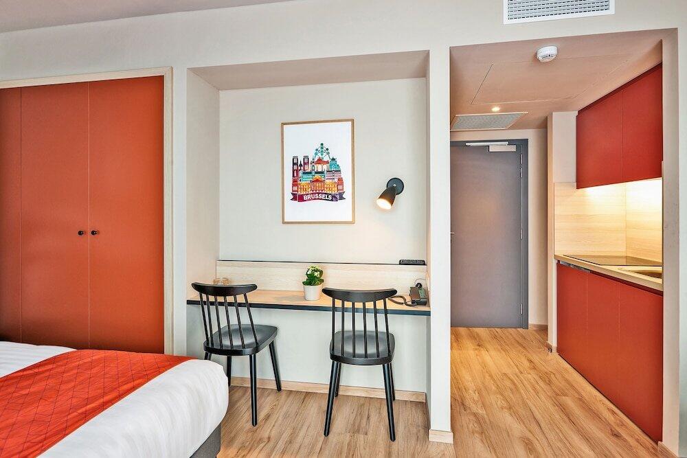 Foto de una habitación de Appart&amp;#039;City Confort Bruxelles Centre Gare du Midi