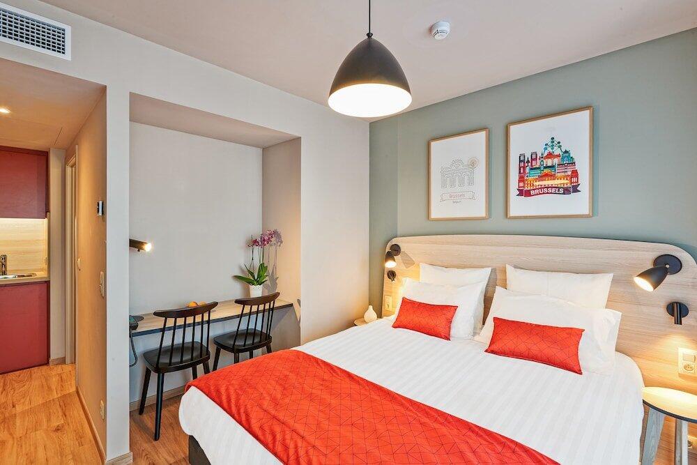 Foto de una habitación de Appart&amp;#039;City Confort Bruxelles Centre Gare du Midi