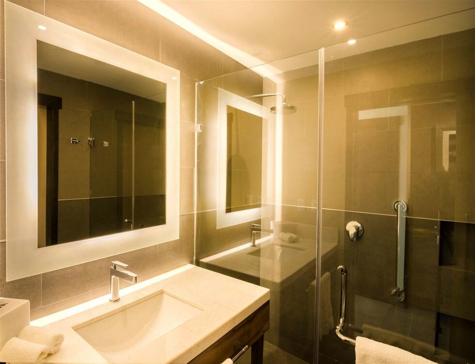 Foto del baño de Hotel Hilton Garden Inn Aguascalientes