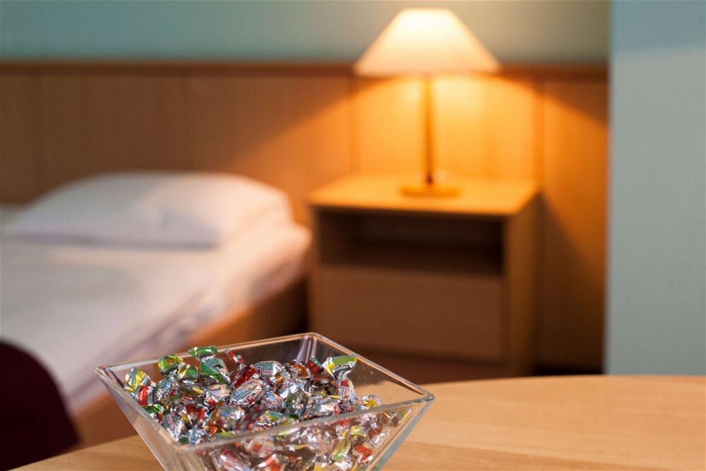 Foto de una habitación de City Hotel Pilvax