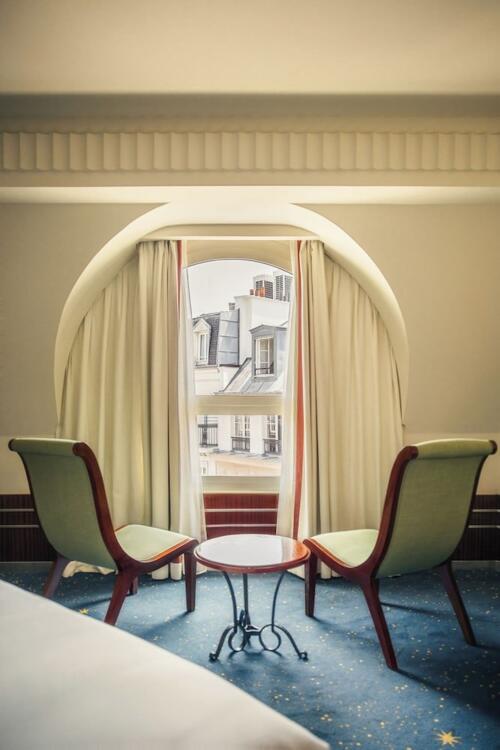 Foto de una habitación de Hôtel Des Grands Voyageurs