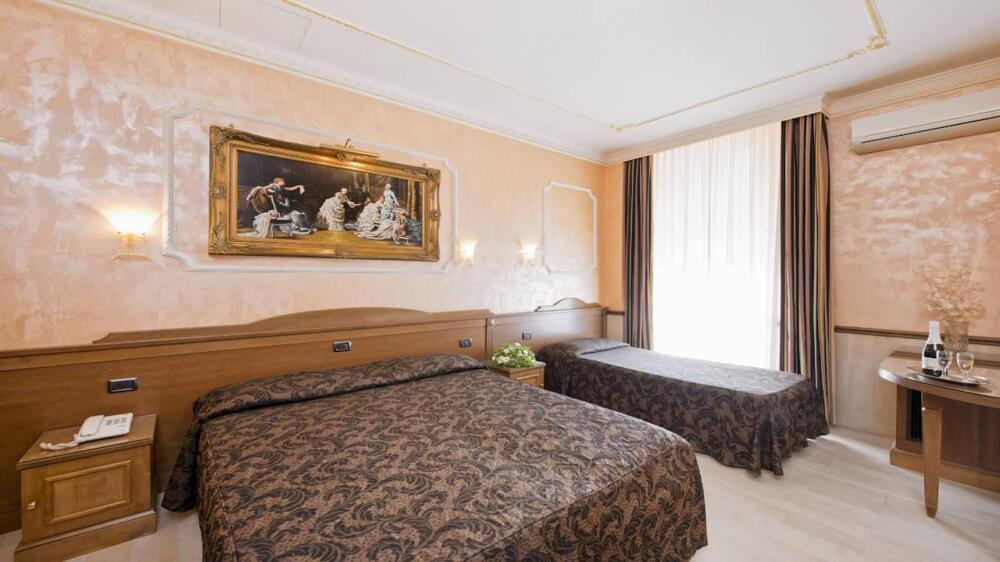 Foto de una habitación de Hotel Marco Polo Rome