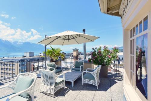 Foto del exterior de J5 Hotels Helvetie Montreux