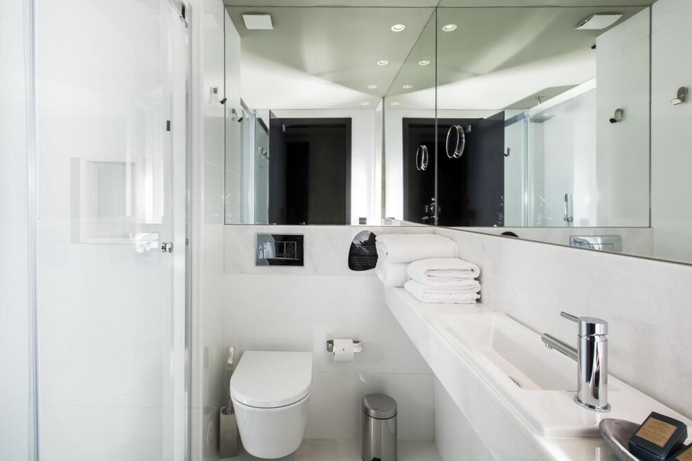 Foto del baño de Vitoria Stone Hotel