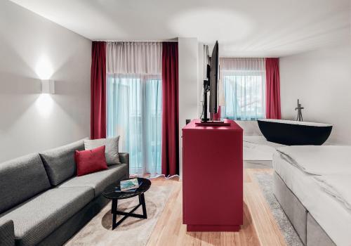 Foto de una habitación de Hotel The Secret Sölden