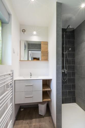 Foto del baño de Auberge et Chalets de la Wormsa