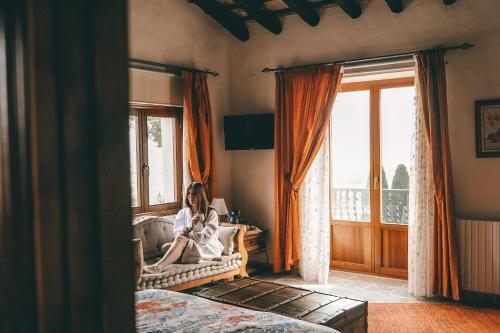 Foto de una habitación de Hotel con encanto Masía la Mota