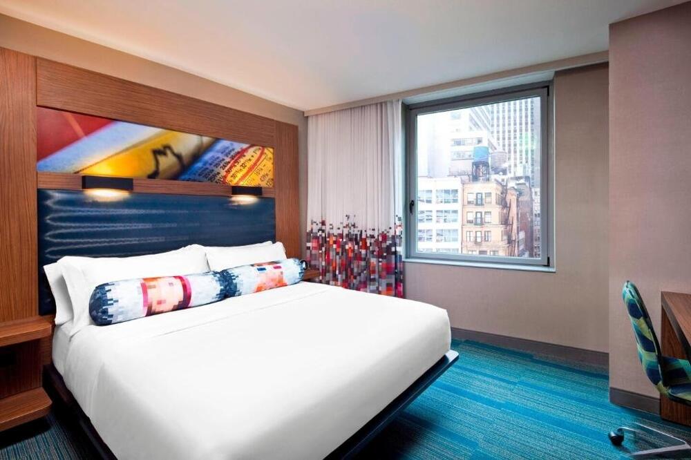 Foto de una habitación de Hotel Aloft Manhattan Downtown - Financial District