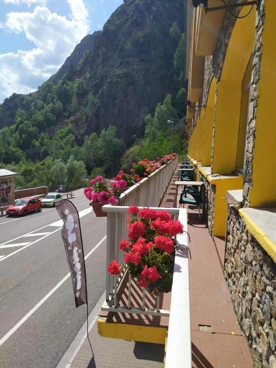 Foto de una habitación de Hotel Les Terres
