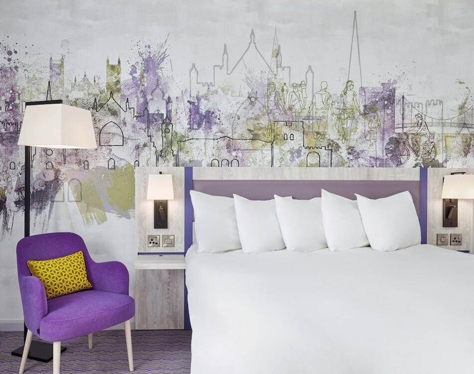 Foto de una habitación de Leonardo Hotel Exeter - Formerly Jurys Inn