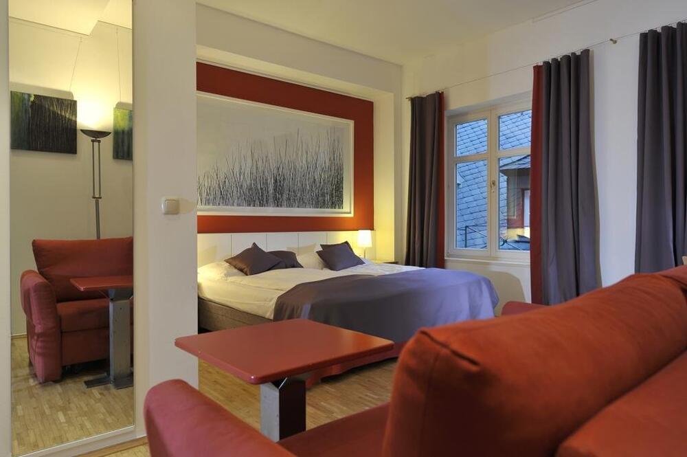 Foto de una habitación de Hotel Breuer&amp;#039;s Rüdesheimer Schloss