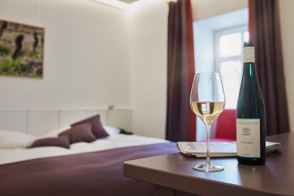 Foto de una habitación de Hotel Breuer&amp;#039;s Rüdesheimer Schloss