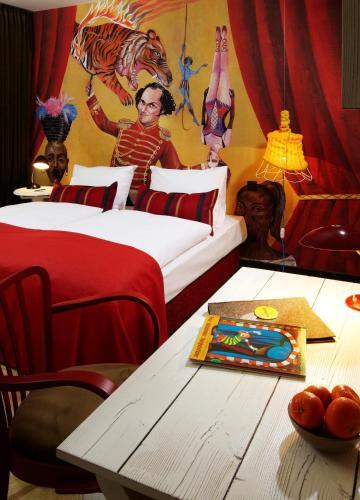 Foto de una habitación de 25hours Hotel beim MuseumsQuartier