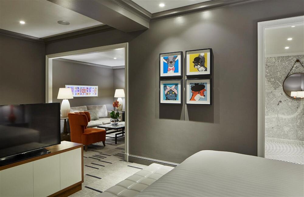 Foto de una habitación de London Marriott Hotel County Hall