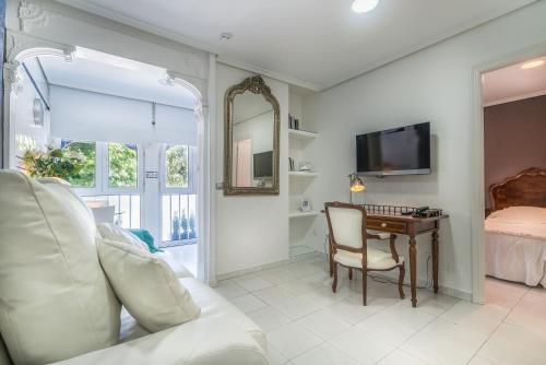 Foto de una habitación de Apartamentos Las Brisas