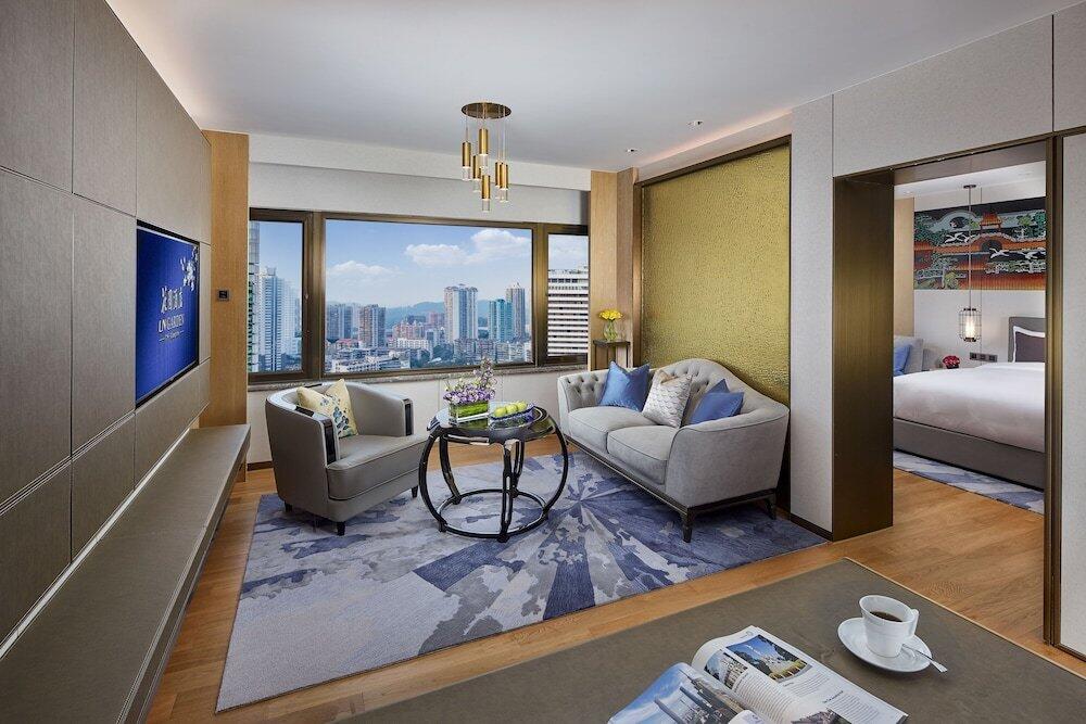 Foto de una habitación de The Garden Hotel Guangzhou - Free shuttle between hotel and Exhibition Center during Canton Fair &amp;amp; Exhibitor registration Counter