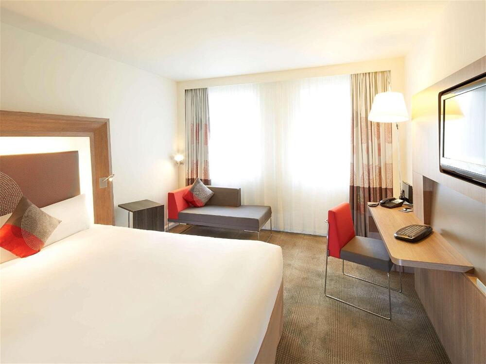 Foto de una habitación de Hotel Novotel Lille Aéroport
