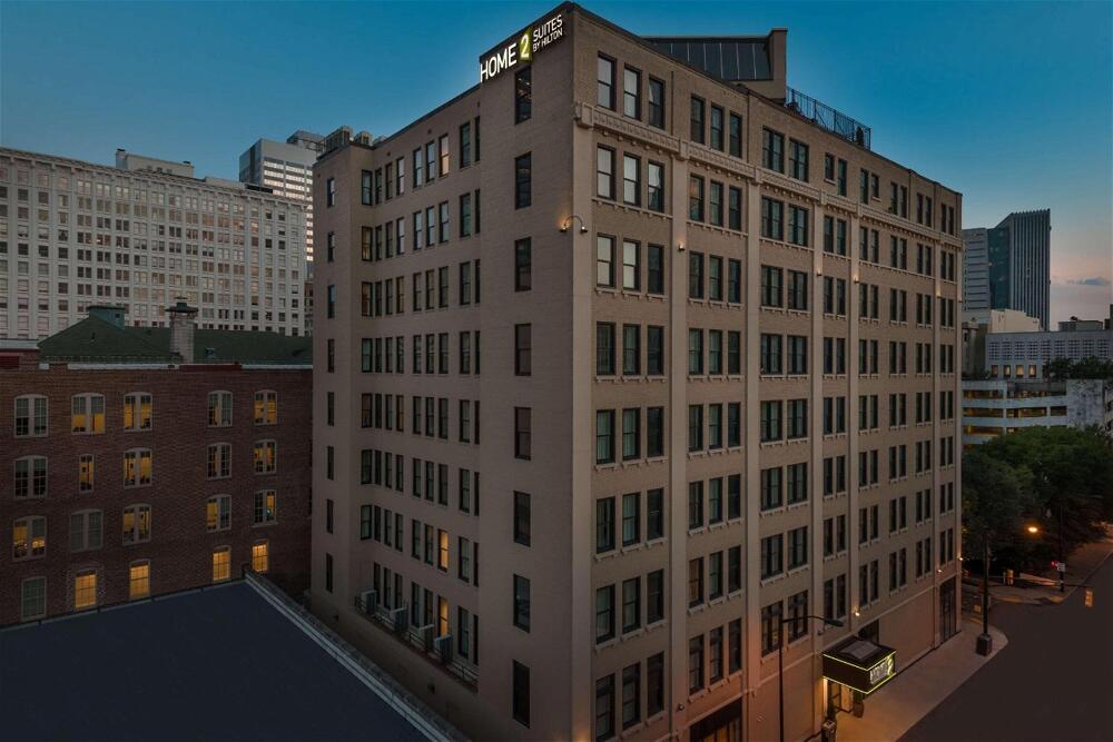 Foto del exterior de Hotel Home2 Suites by Hilton Atlanta Downtown