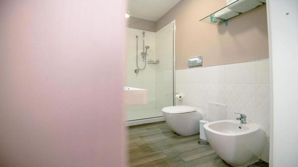 Foto del baño de Hotel Bruman Salerno