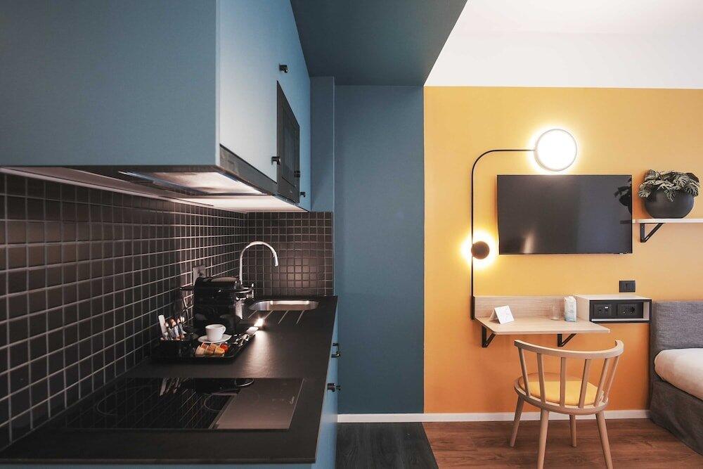 Foto de una habitación de Aparthotel Colombo Roma