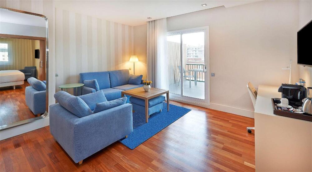 Foto de una habitación de Hotel NH Barcelona Les Corts