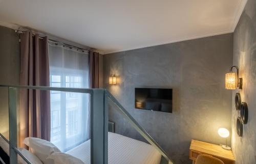 Foto de una habitación de Appart&amp;#039;hôtel Makom Pereire