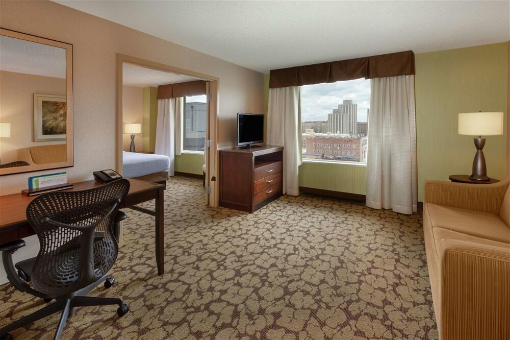 Foto de una habitación de Hotel Hilton Garden Inn Pittsburgh University Place