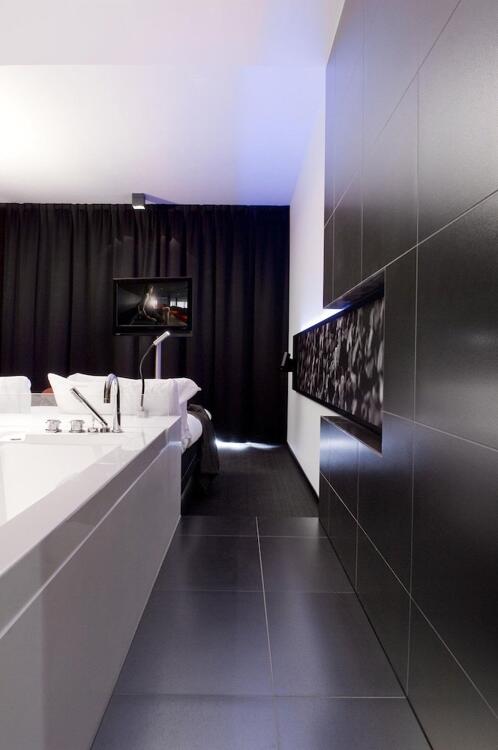 Foto de una habitación de Carbon Hotel