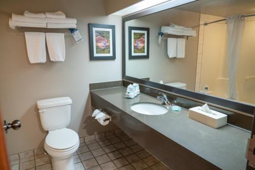 Foto del baño de Hotel Pocaterra Inn &amp;amp; Waterslide