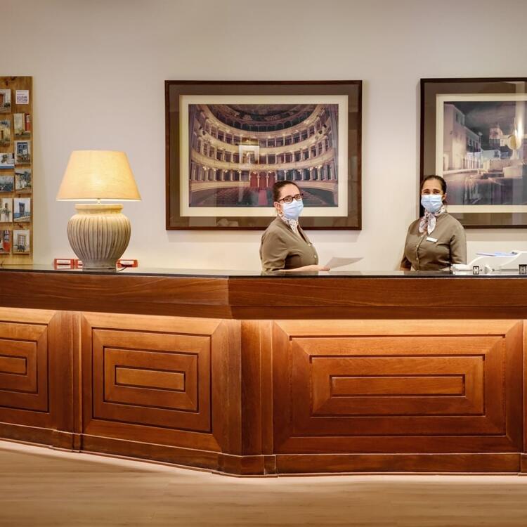 Foto de las zonas nobles de Evora Hotel