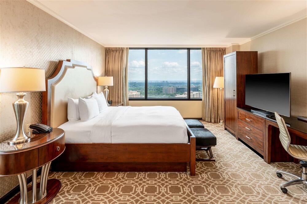 Foto de una habitación de Hotel Hilton Alexandria Mark Center