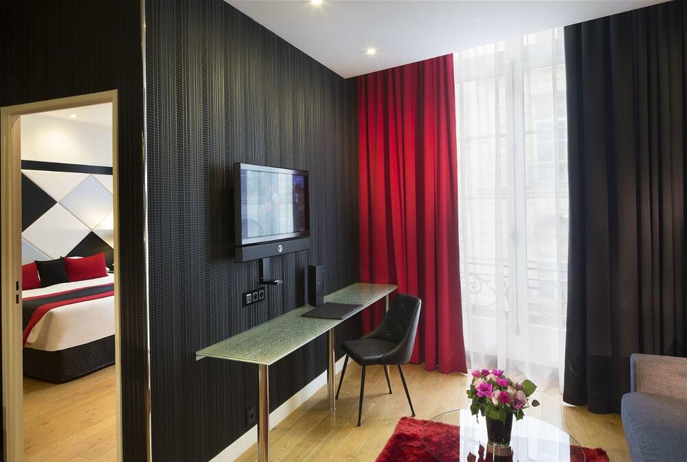 Foto de una habitación de Hotel L&amp;#039;Empire Paris - Louvre