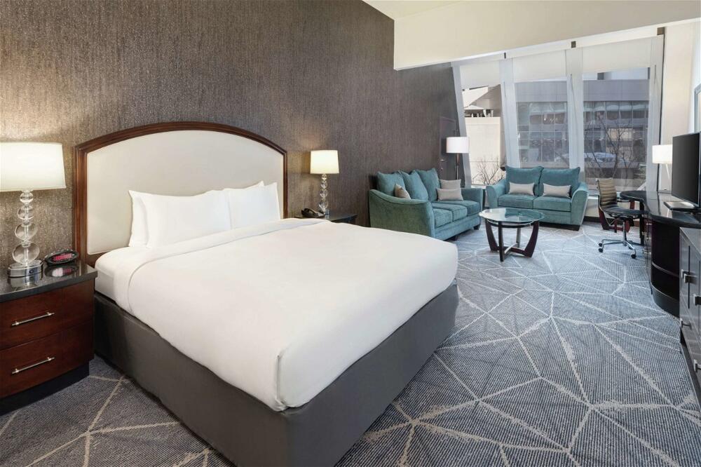 Foto de una habitación de Hotel Hilton Atlanta